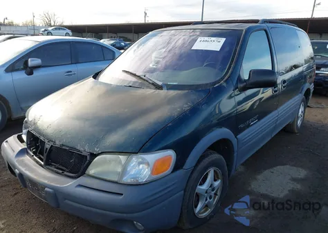 1998 Pontiac Trans Sport z USA, uszkodzony, nr VIN 1GMDX03E5WD181081